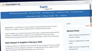 Publish Guest Post on shayarienglish.org