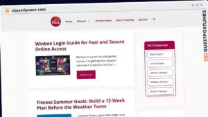 Publish Guest Post on shayaripower.com