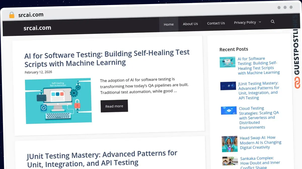 Publish Guest Post on srcai.com