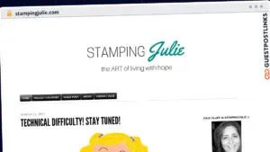 Publish Guest Post on stampingjulie.com