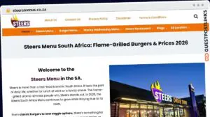 Publish Guest Post on steersmenus.co.za