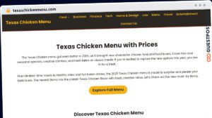 Publish Guest Post on texaschickenmenu.com