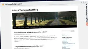 Publish Guest Post on theimperfectblog.com