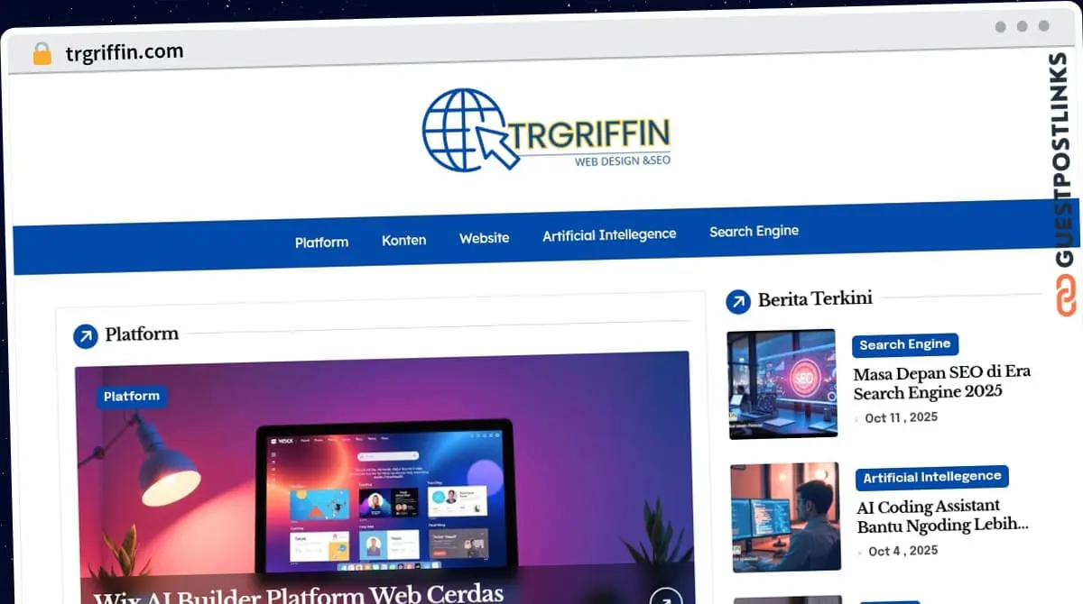 Publish Guest Post on trgriffin.com