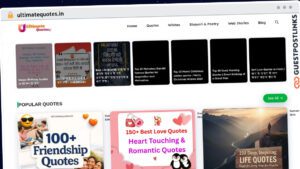 Publish Guest Post on ultimatequotes.in