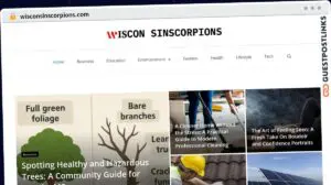 Publish Guest Post on wisconsinscorpions.com