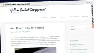 Publish Guest Post on yellowjacketcampground.com
