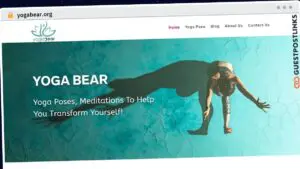 Publish Guest Post on yogabear.org