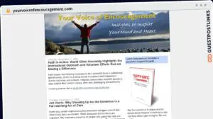 Publish Guest Post on yourvoiceofencouragement.com