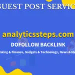 Buy Guest Post on analyticssteps.com