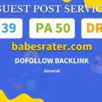 Buy Guest Post on babesrater.com