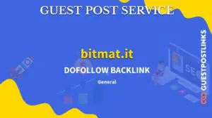 Buy Guest Post on bitmat.it