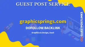Buy Guest Post on graphicsprings.com