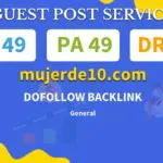 Buy Guest Post on mujerde10.com