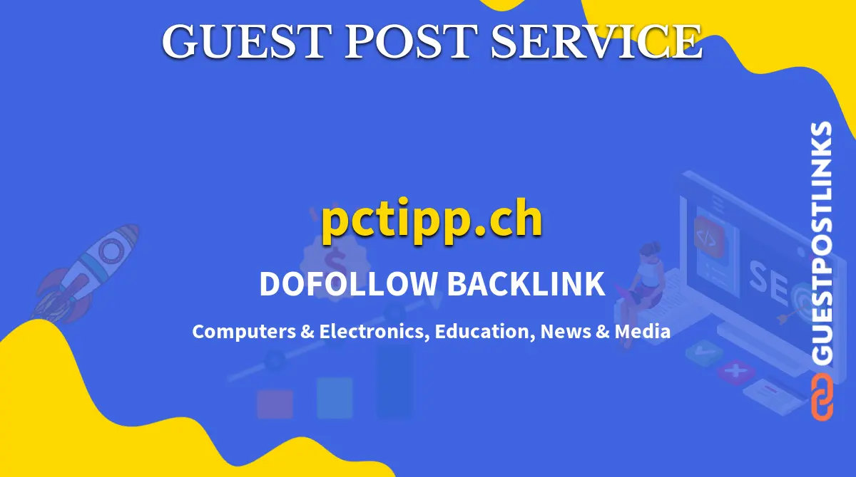 Buy Guest Post on pctipp.ch