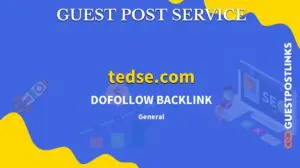 Buy Guest Post on tedse.com