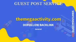 Buy Guest Post on themegaactivity.com