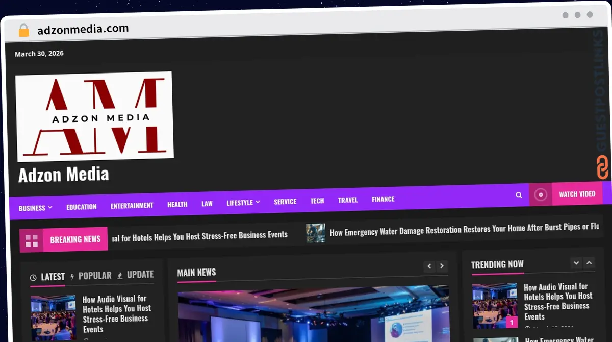 Publish Guest Post on adzonmedia.com