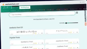 Publish Guest Post on aestheticfont.com