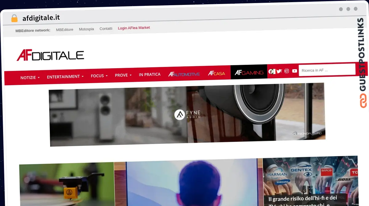Publish Guest Post on afdigitale.it