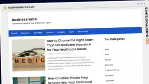 Publish Guest Post on businessmore.co.uk