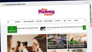 Publish Guest Post on busymommytravels.com