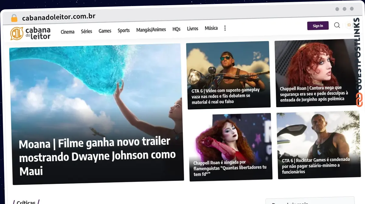 Publish Guest Post on cabanadoleitor.com.br