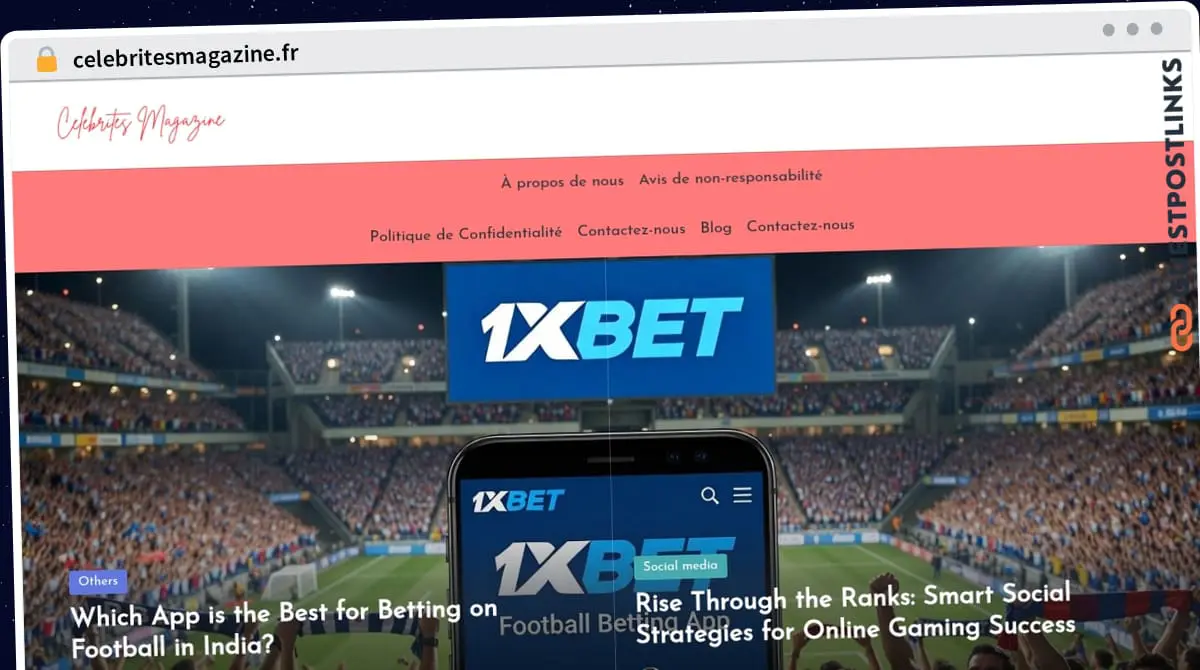 Publish Guest Post on celebritesmagazine.fr