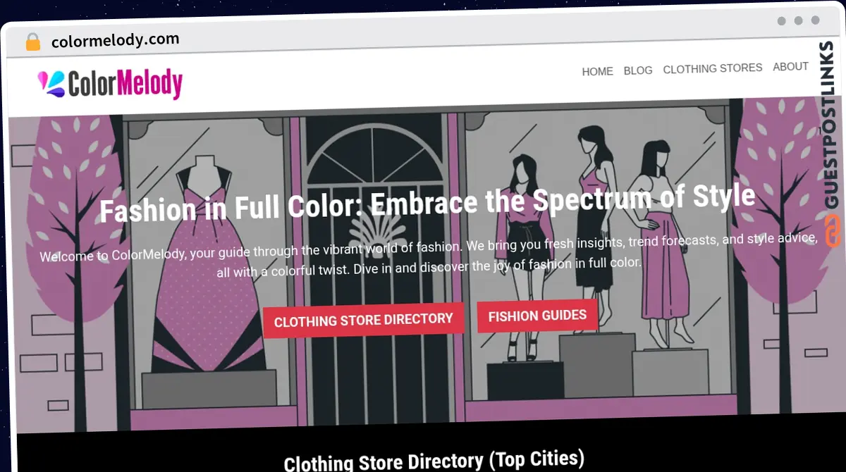 Publish Guest Post on colormelody.com