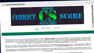 Publish Guest Post on correctfixedmatch.com