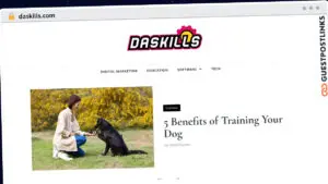 Publish Guest Post on daskills.com