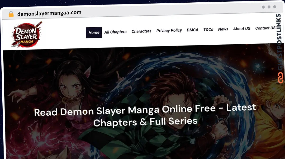 Publish Guest Post on demonslayermangaa.com