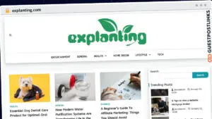 Publish Guest Post on explanting.com