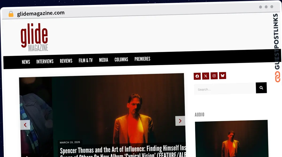 Publish Guest Post on glidemagazine.com