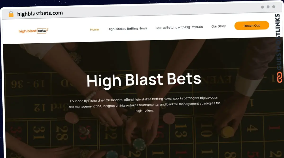 Publish Guest Post on highblastbets.com