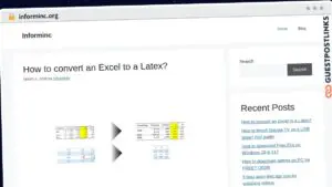 Publish Guest Post on informinc.org
