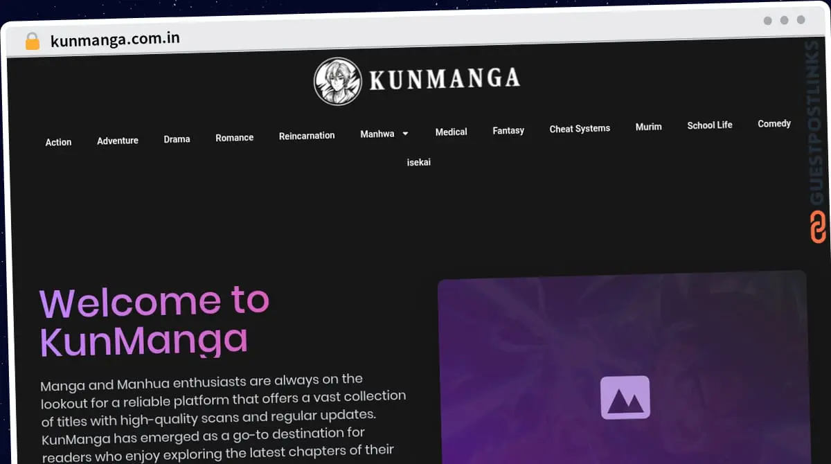 Publish Guest Post on kunmanga.com.in