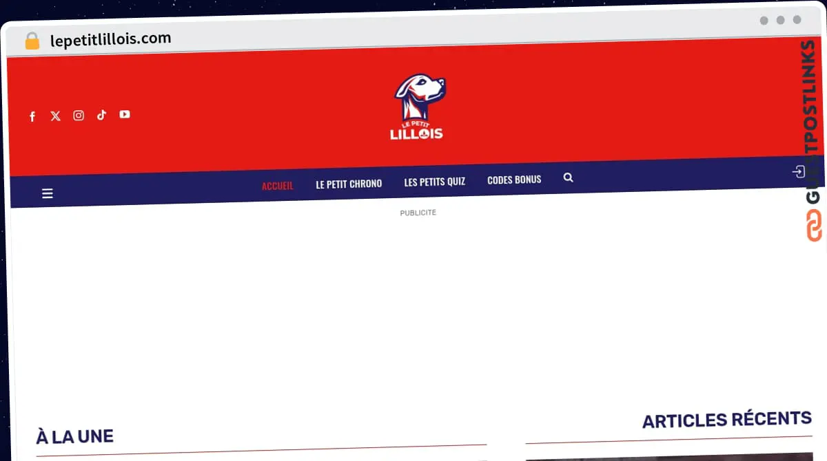 Publish Guest Post on lepetitlillois.com
