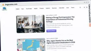 Publish Guest Post on lingovates.com