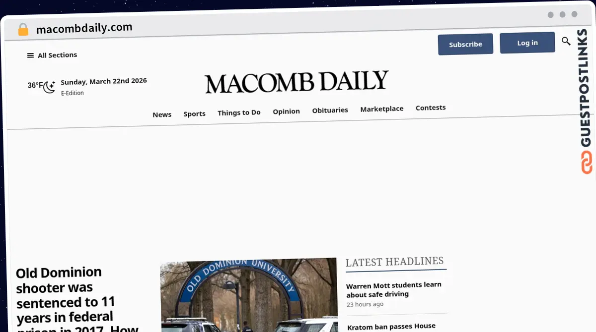 Publish Guest Post on macombdaily.com