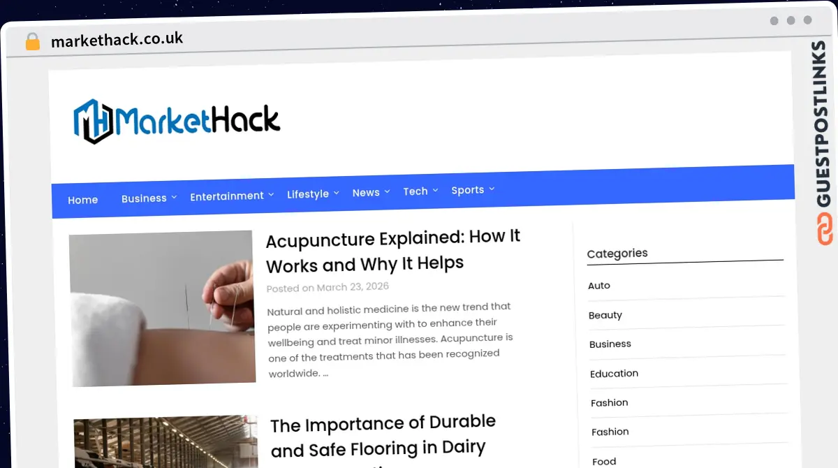 Publish Guest Post on markethack.co.uk