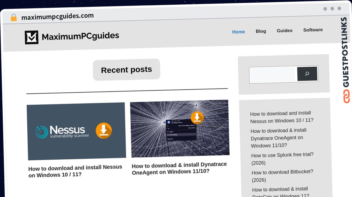 Publish Guest Post on maximumpcguides.com