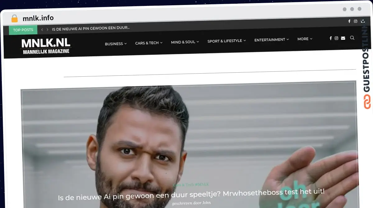 Publish Guest Post on mnlk.info