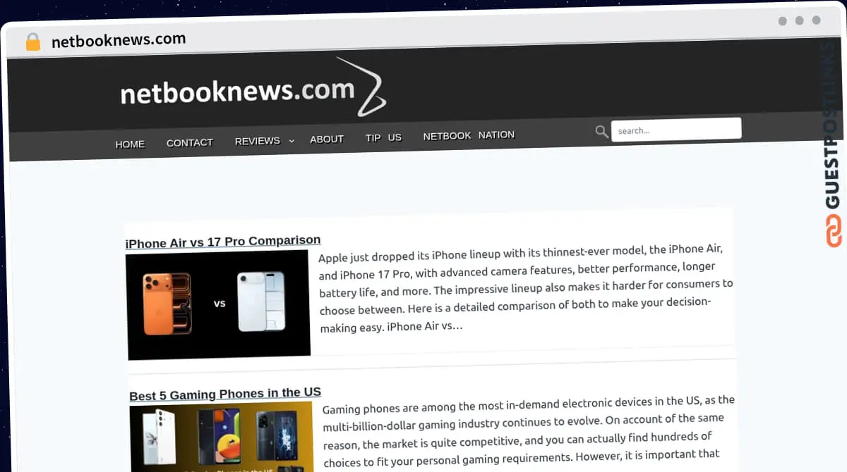 Publish Guest Post on netbooknews.com