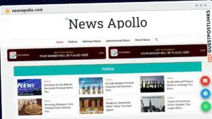 Publish Guest Post on newsapollo.com