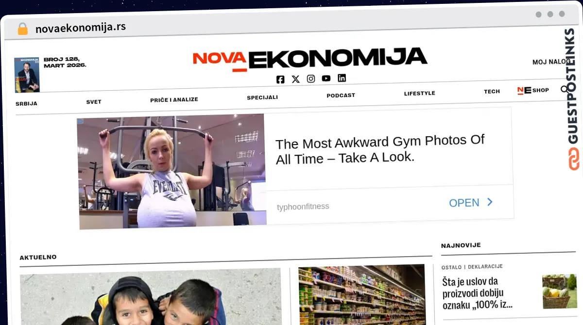 Publish Guest Post on novaekonomija.rs