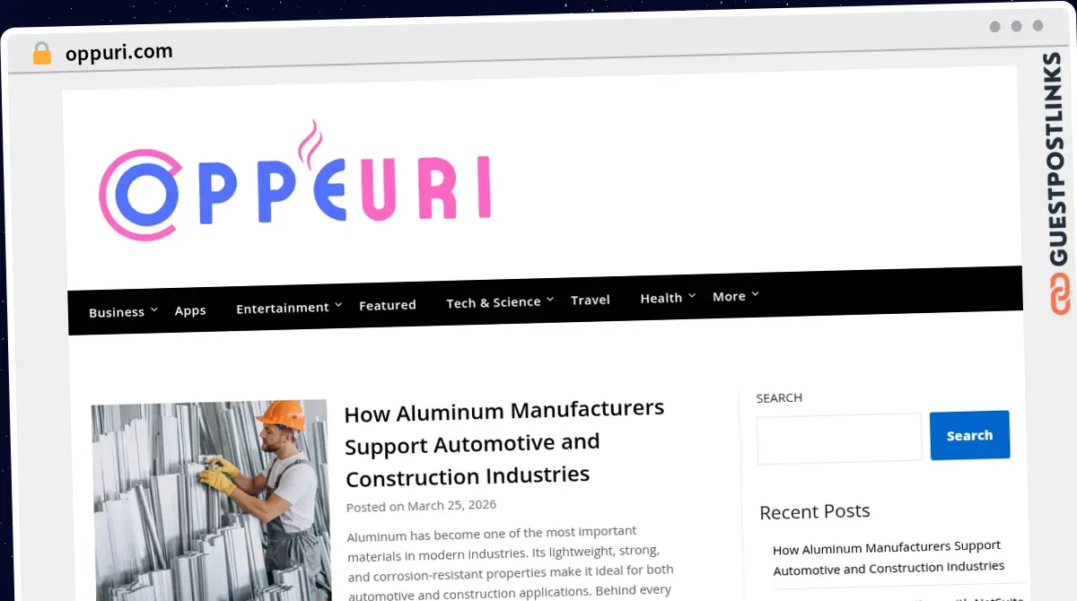 Publish Guest Post on oppuri.com