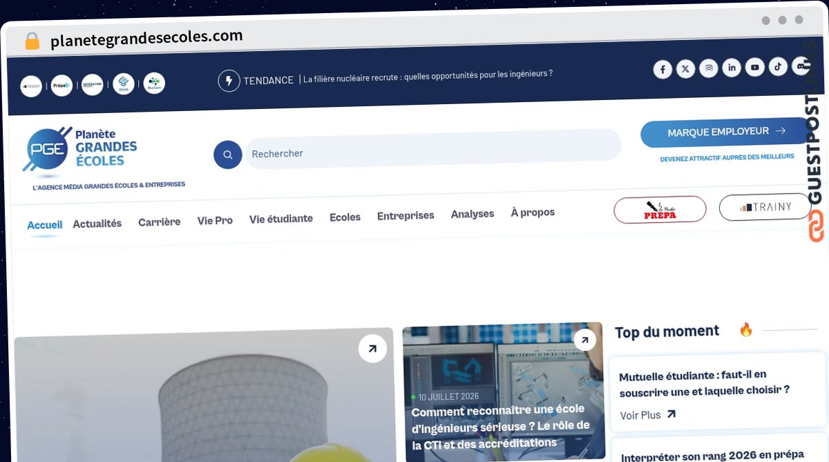 Publish Guest Post on planetegrandesecoles.com