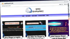 Publish Guest Post on sadshayari.net