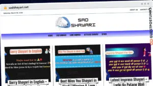 Publish Guest Post on sadshayari.net